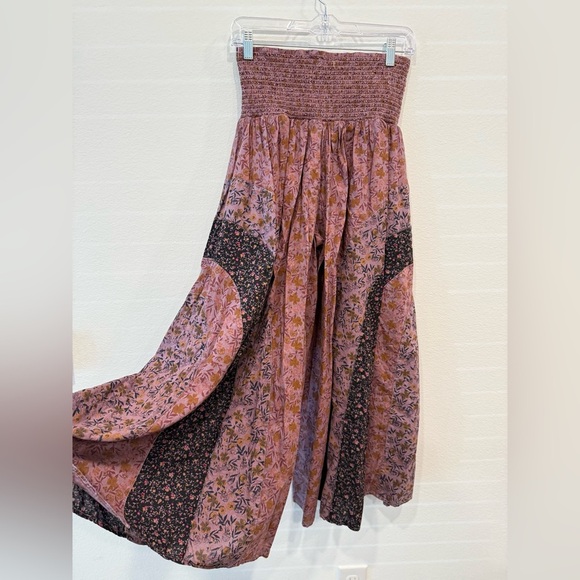 SOLD - EARTHBOUND 100% Cotton Wide Leg Pants - Picture 4 of 5